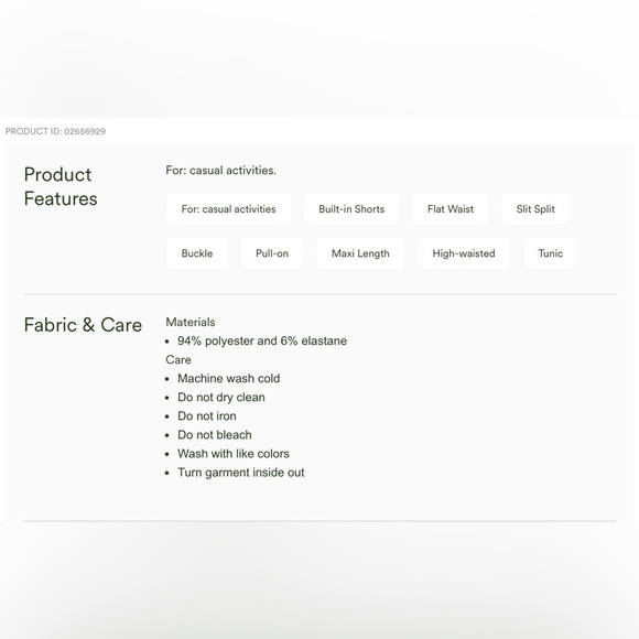 Halara High Waisted Decorative Buckle Split 2-in-1 Maxi Casual Skirt Sz XL Rust - Picture 7 of 8